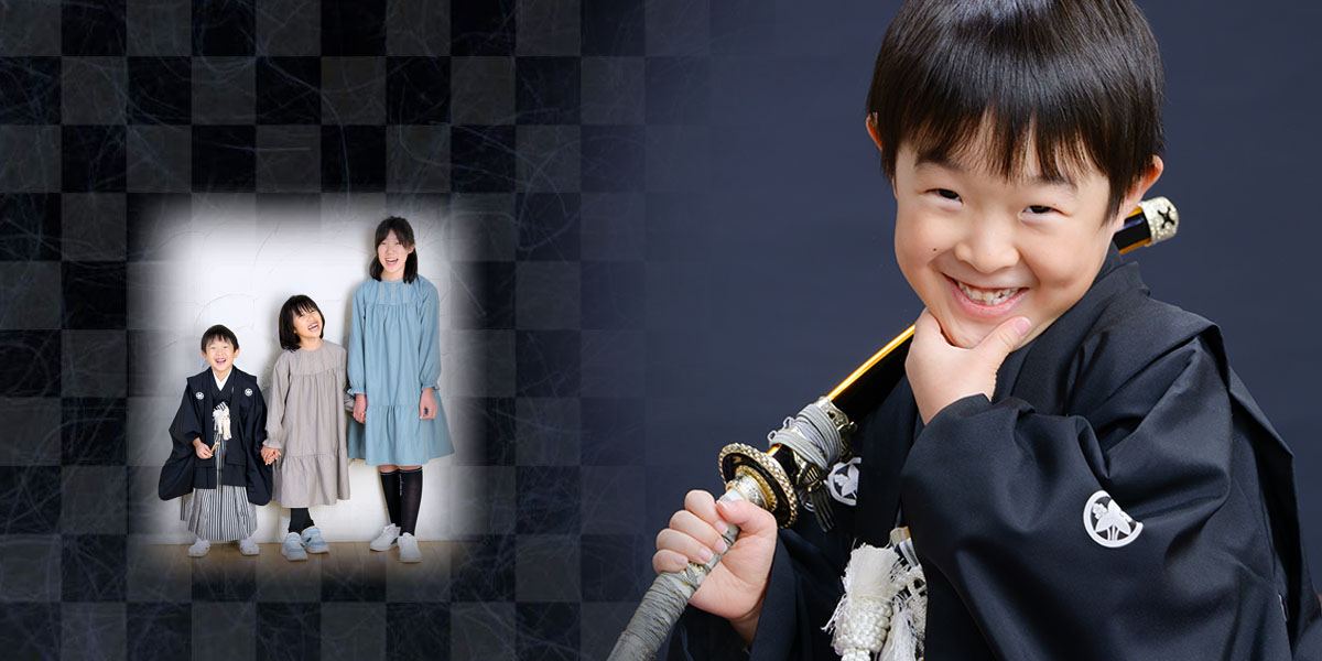 七五三 和装の撮影例