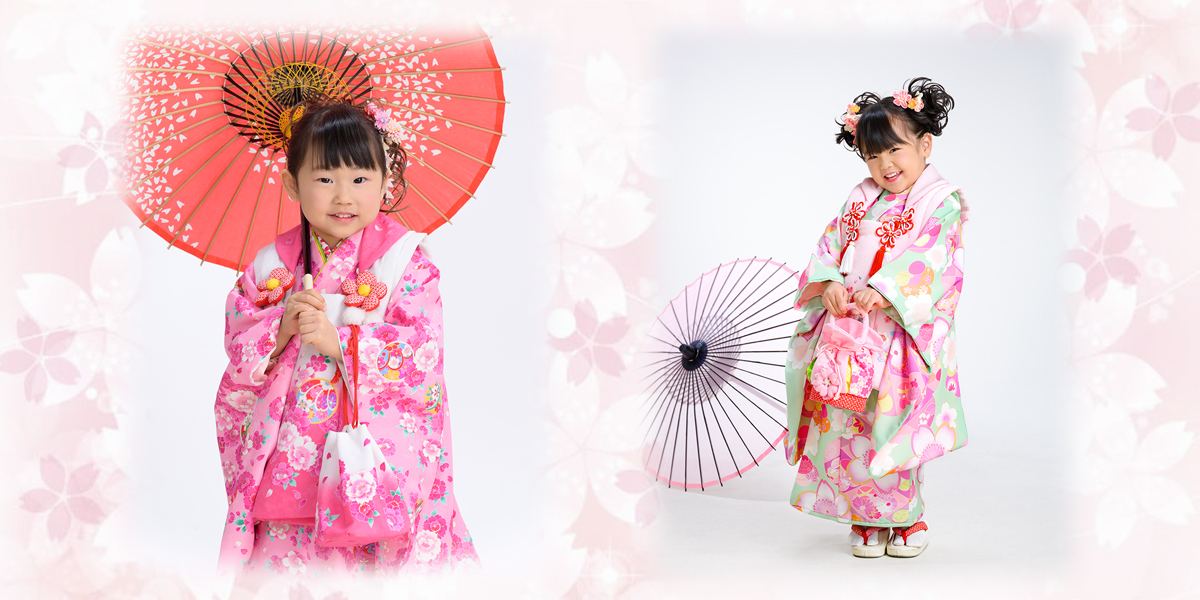 七五三 和装の撮影例