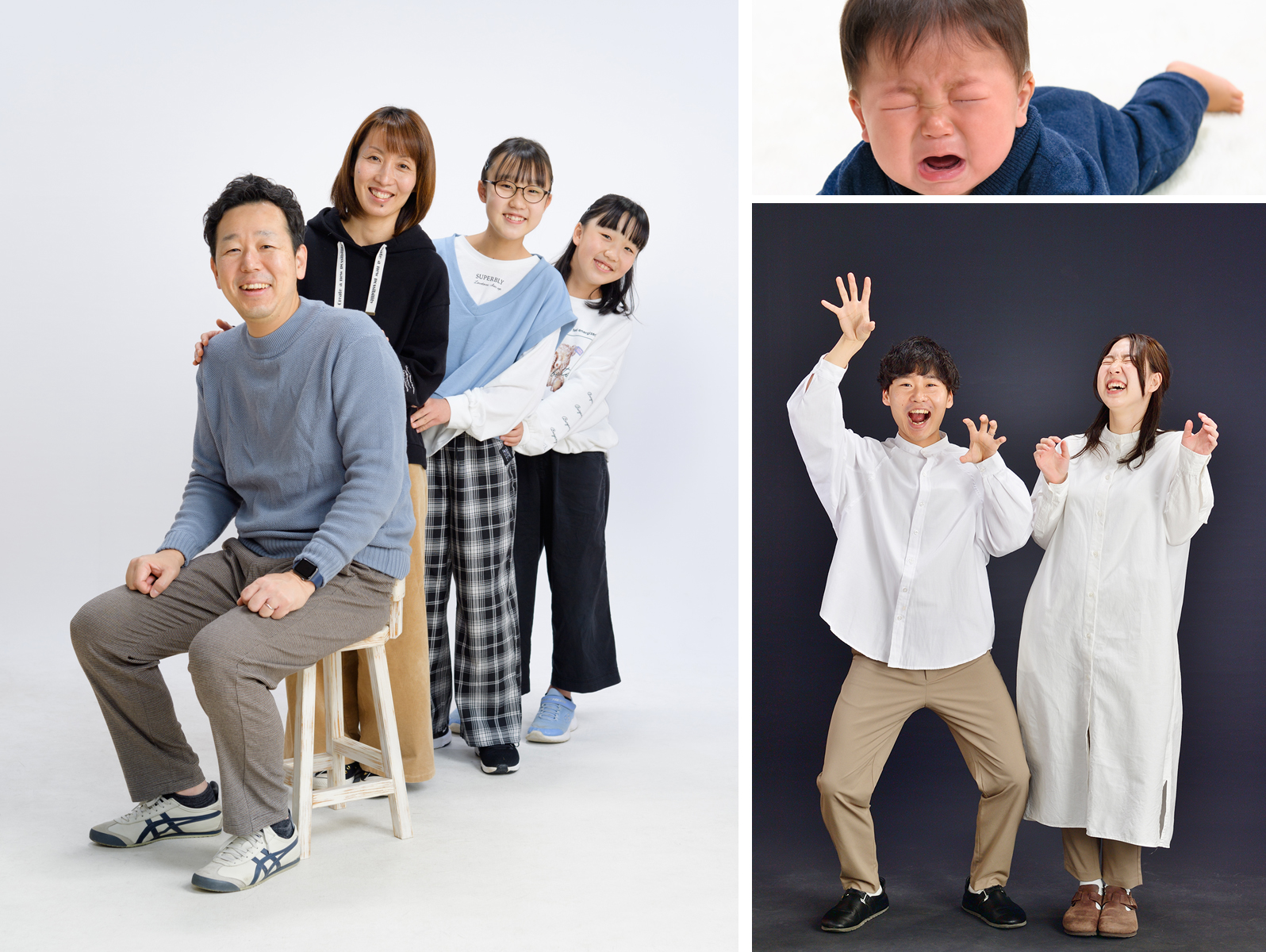 隈川写真館｜埼玉県富士見市「鶴瀬駅」の近くで、家族写真・成人式